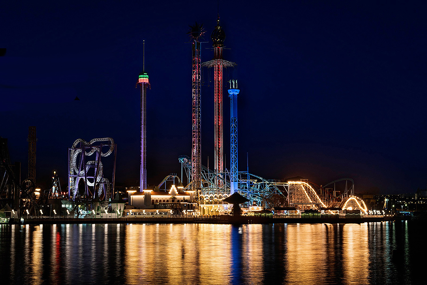 Gr na Lund Amusement Park Stockholm